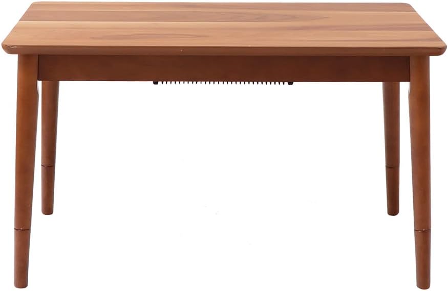 ハイタイプ継脚コタツテーブル シーラ 90cm ナチュラルブラウン