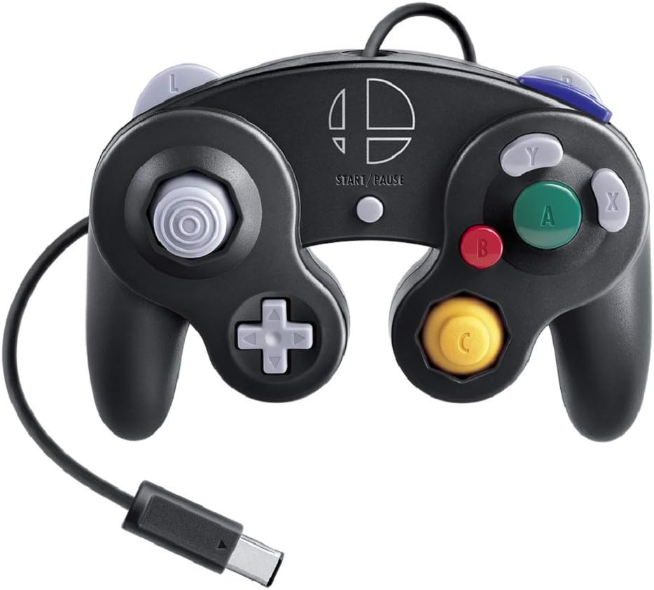 スマブラブラック ニンテンドーゲームキューブコントローラ【純正品】