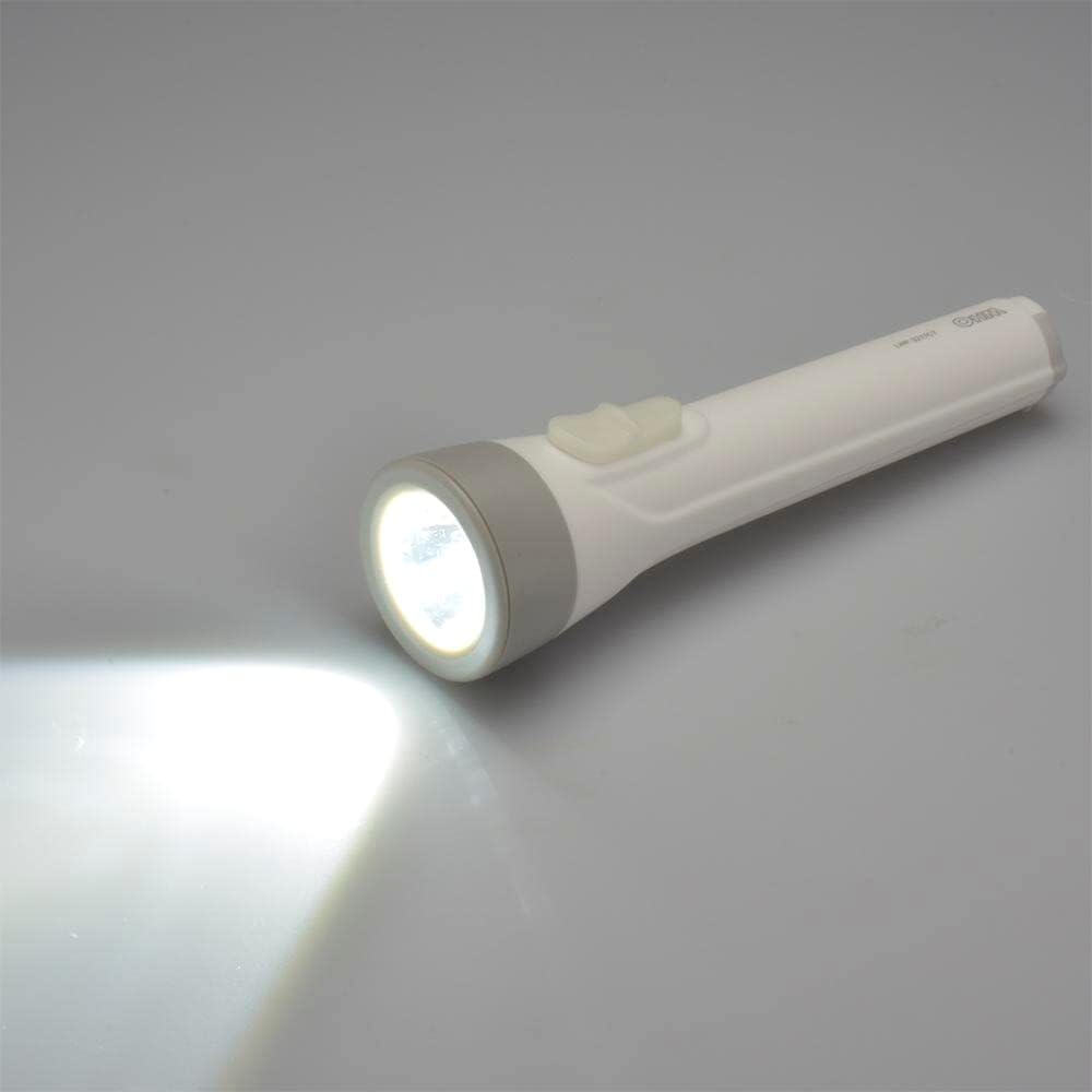 LED懐中電灯 110ルーメン 単3電池2本付き 常備灯