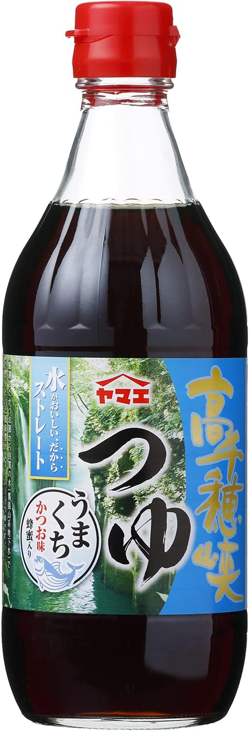 高千穂峡うまくちかつお味つゆ（蜂蜜入り）500ml
