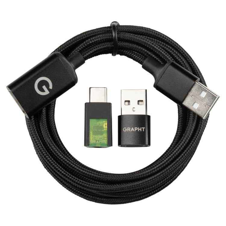 ゲーミング用超小型DAC GRAPHT MINI 32bit/384kHz対応 ヘッドホンアンプ USB Type-C EQモード3種付き