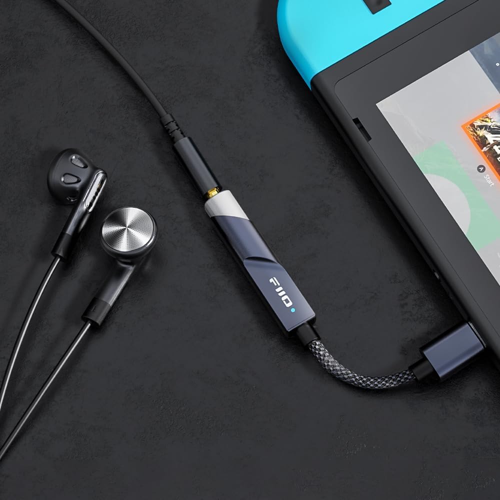 FIIO KA11 Type-C ポータブル USB DAC アンプ ヘッドフォン用 (ブラック)