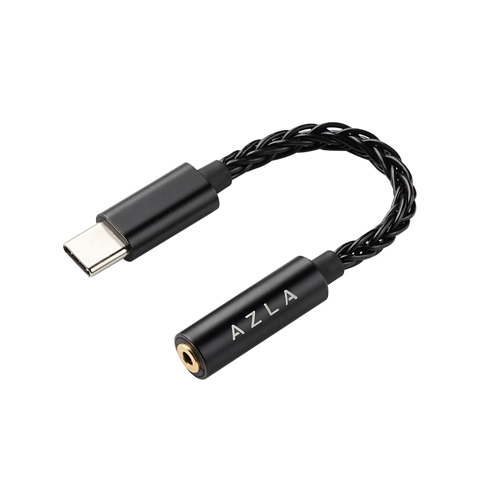 ハイレゾ対応Switch2用USB Type-C to 3.5mm DACアダプター（AZLA A100 ブラック）
