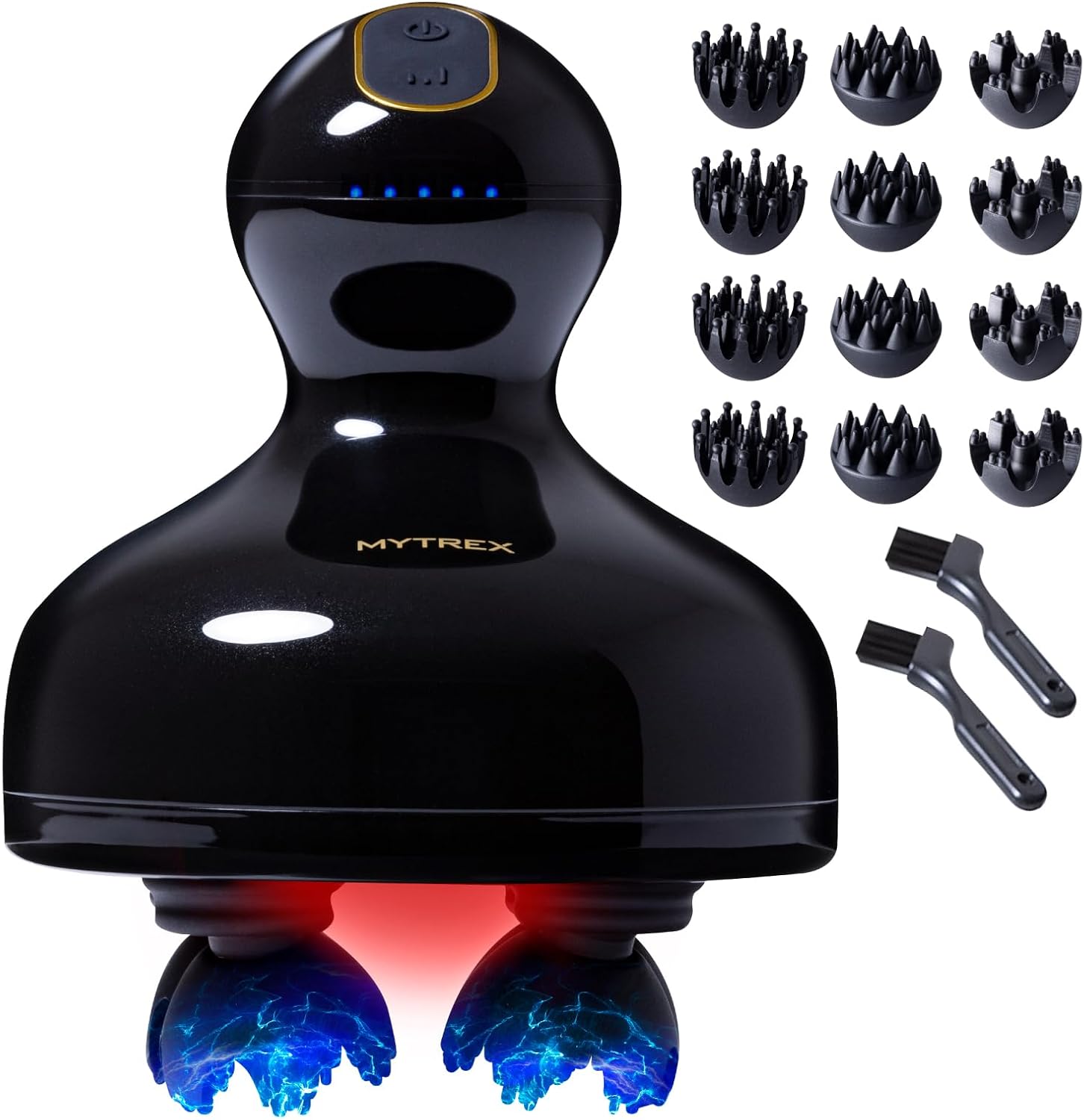 ヘッドスパケア電動ブラシ【防水・コードレス】MYTREX EMS HEAD SPA PRO MT-EHP22B
