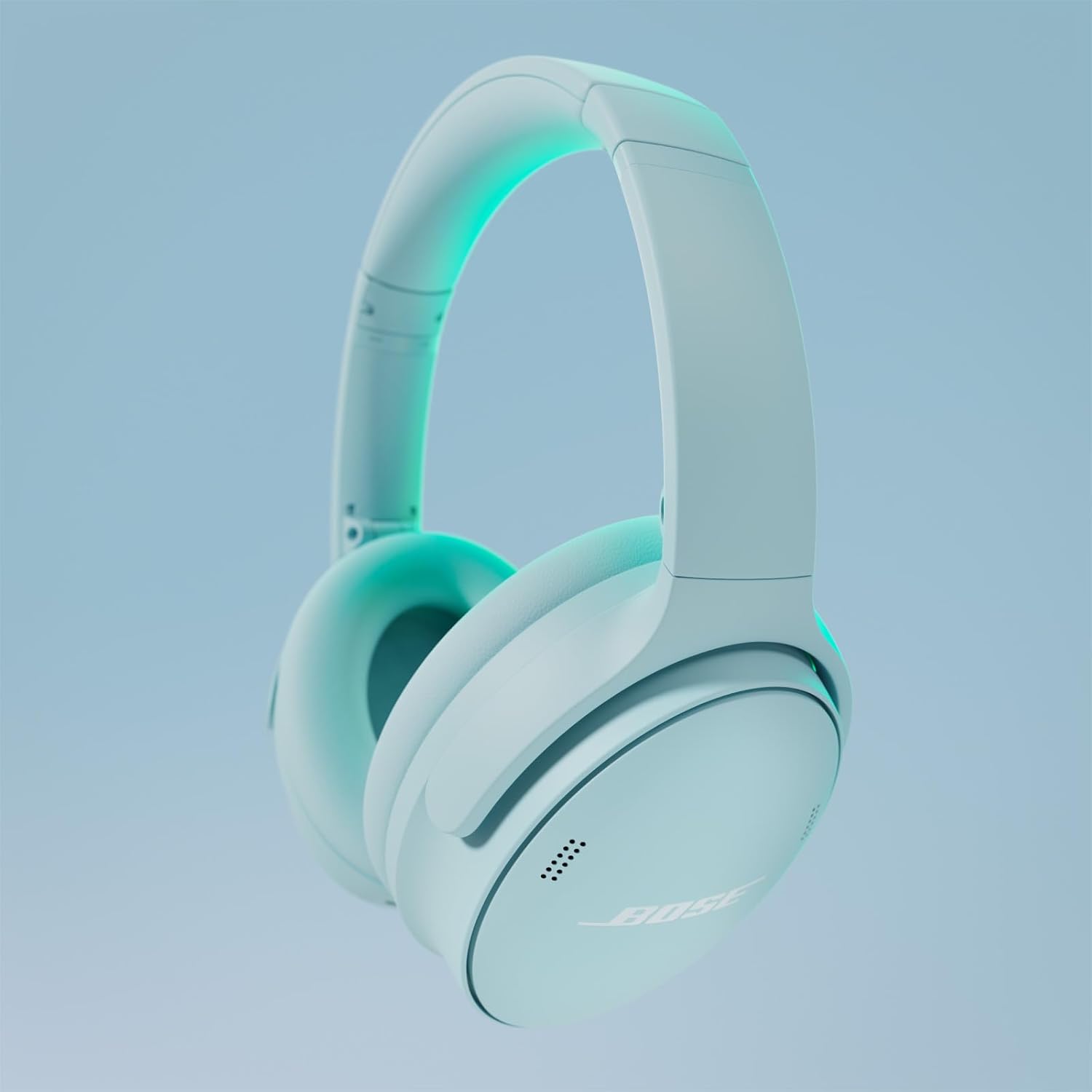 ムーンストーンブルー 完全ワイヤレス ノイズキャンセリングヘッドホン Max24時間再生 Bluetooth接続