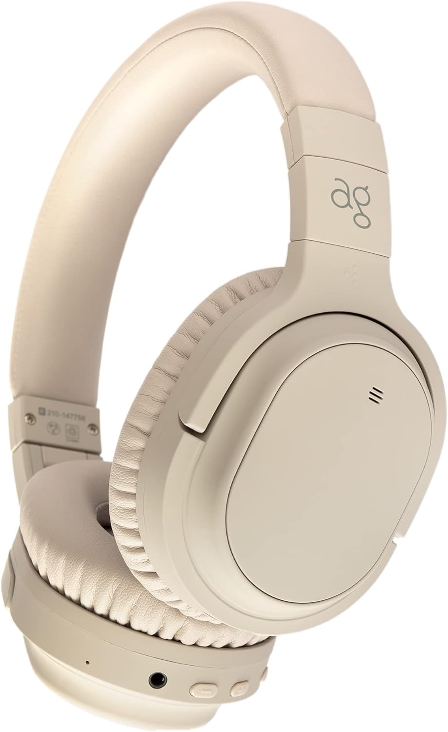 Bluetoothノイズキャンセリングワイヤレスヘッドホン（クリーム）