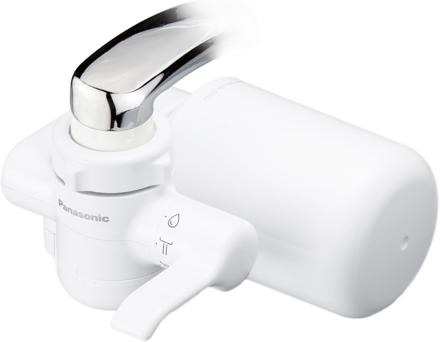 パナソニック 蛇口直結型浄水器 PFOS/PFOA除去対応 ホワイト