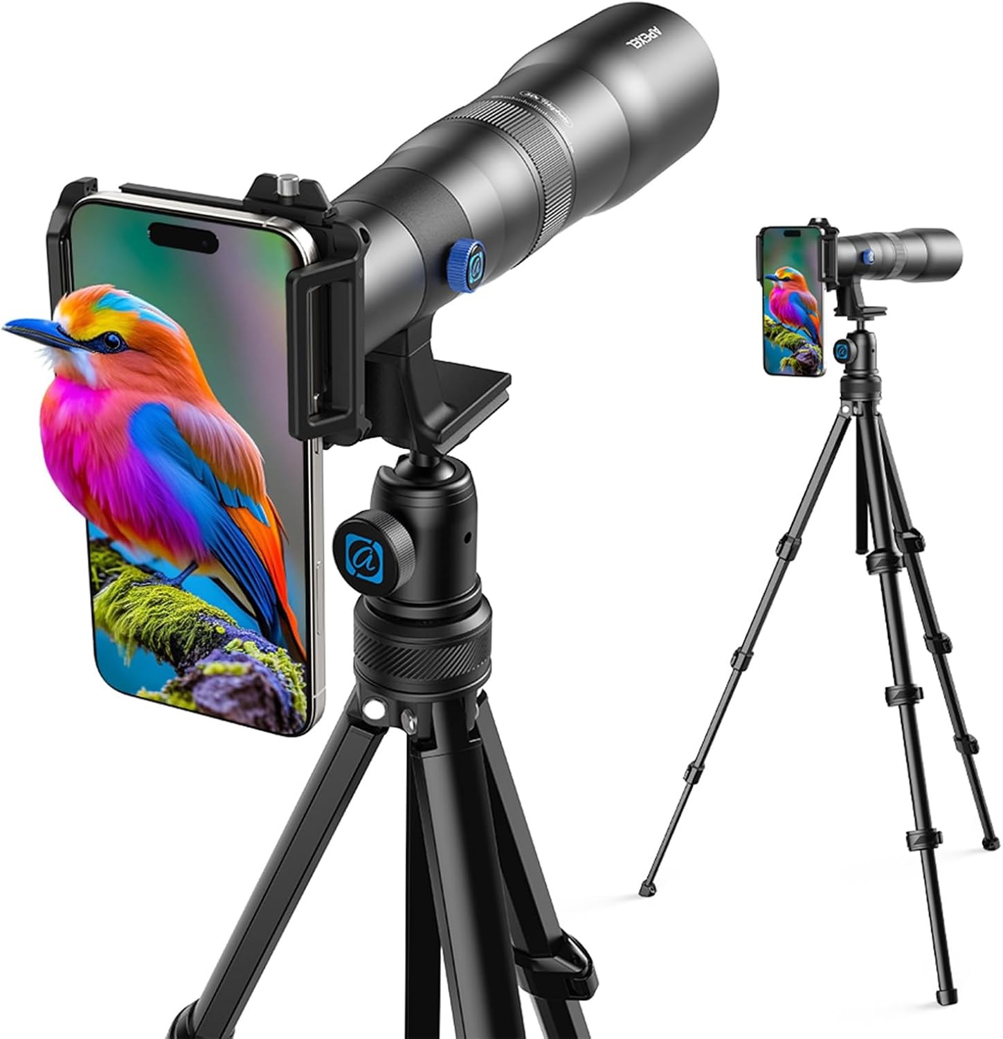 スマホ用望遠レンズ 50倍 軽量高品質 天体観測・野鳥観察対応