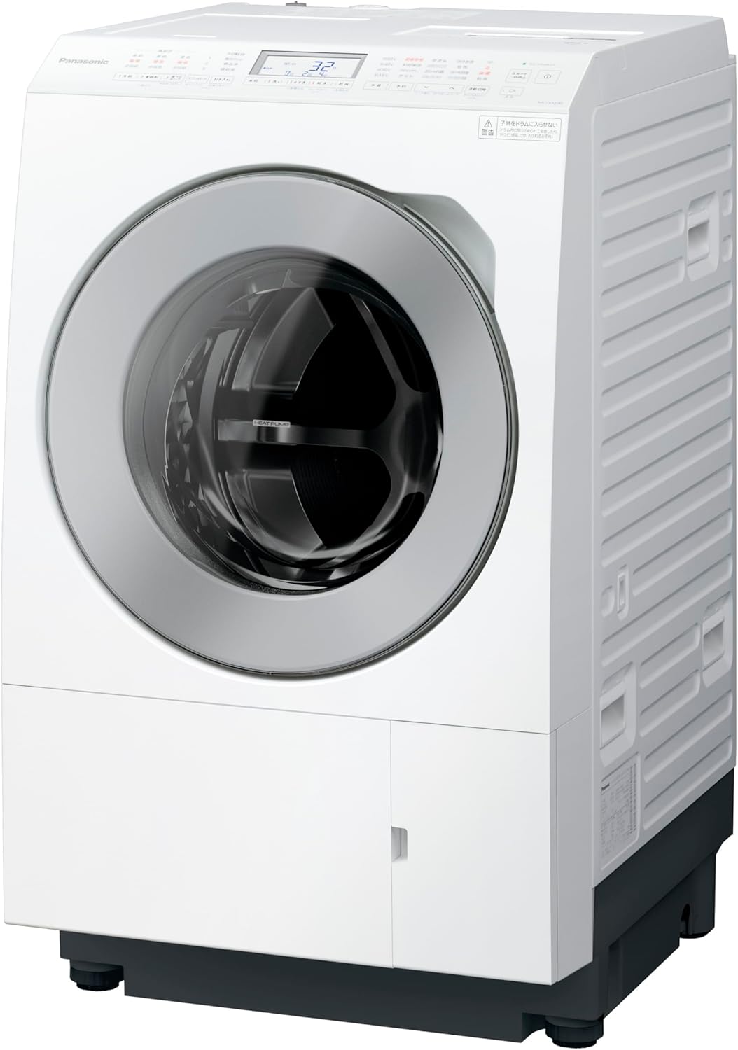 パナソニック 洗濯12kg/乾燥6kg ドラム式洗濯乾燥機 NA-LX127DL-W マットホワイト トリプル自動投入