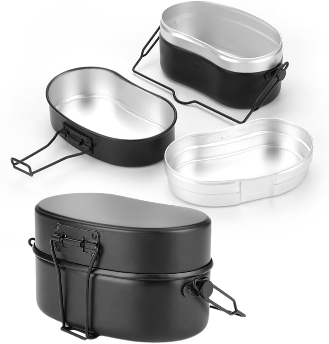 メスティン戦闘飯盒2型 - アウトドア用2層式炊飯器