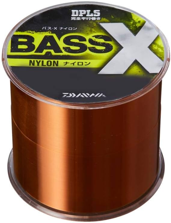 バス釣り用ダイワ BASS-Xナイロンライン 25lb 300m アッサムブラウン