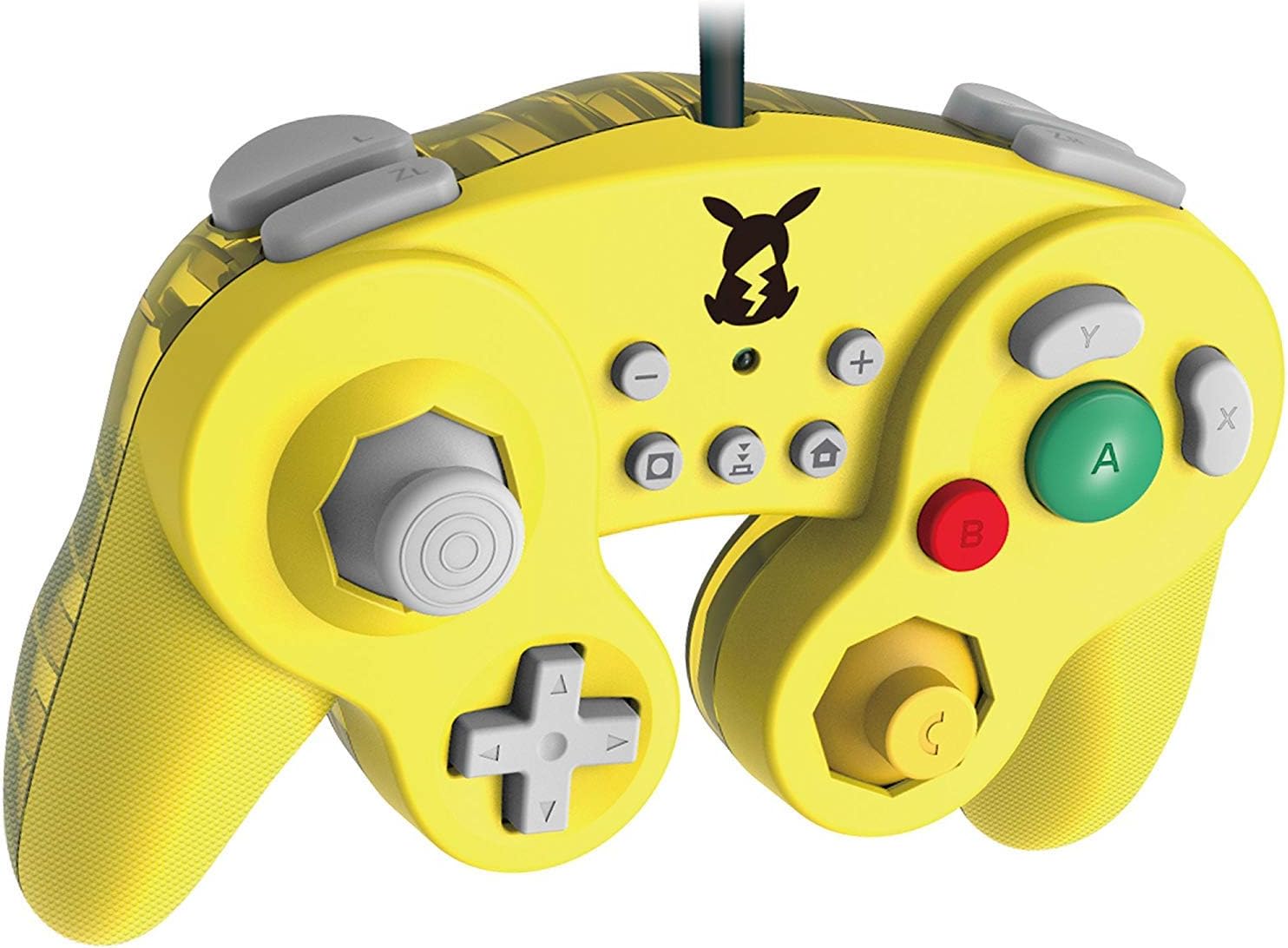 ピカチュウデザインの任天堂スイッチ用クラシックコントローラー