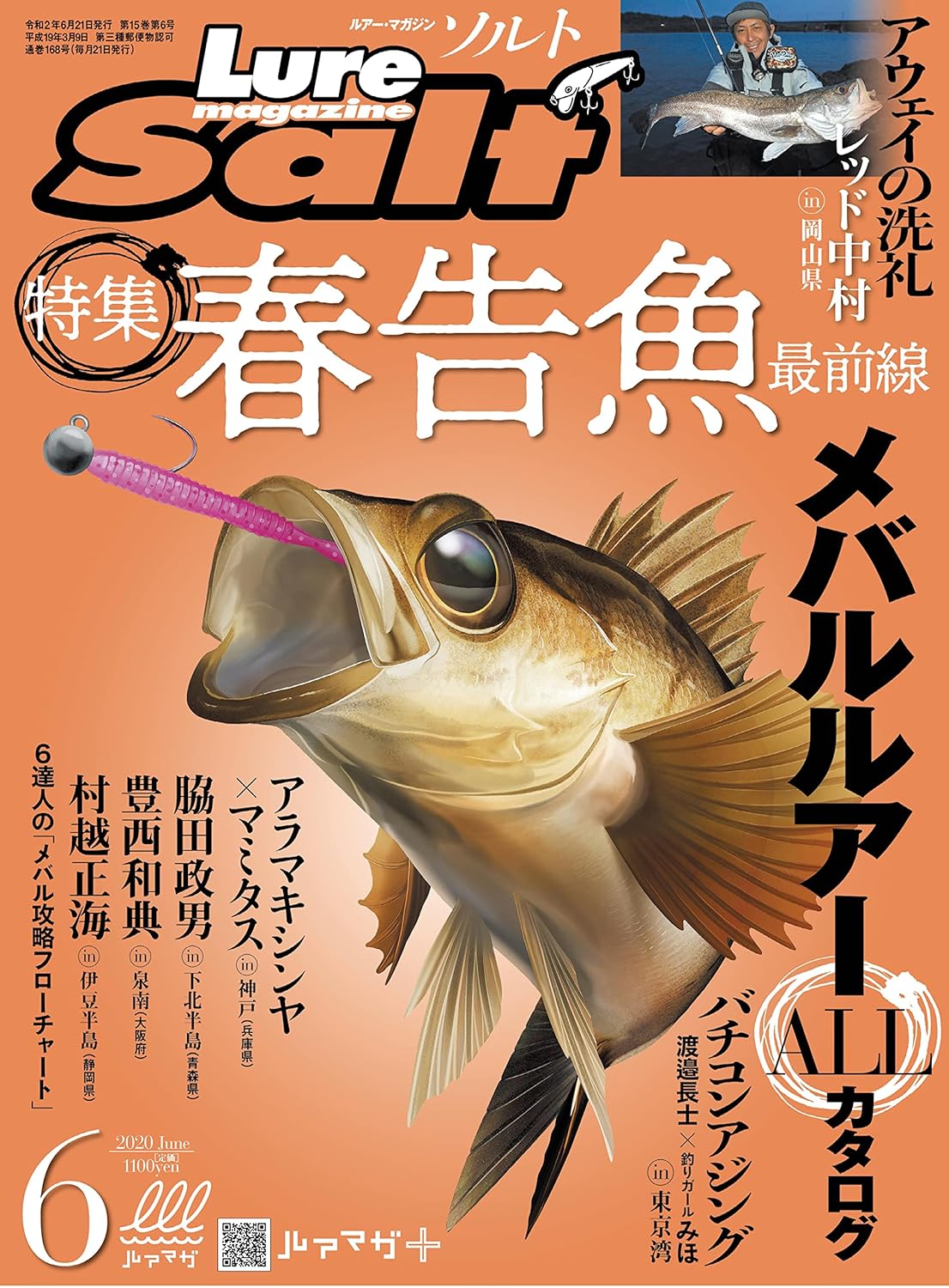 ルアーマガジンソルト 2020年6月号