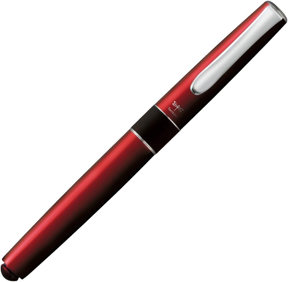 トンボ鉛筆 シャープペンシル 0.5㎜ ZOOM キャップ式 レッド
