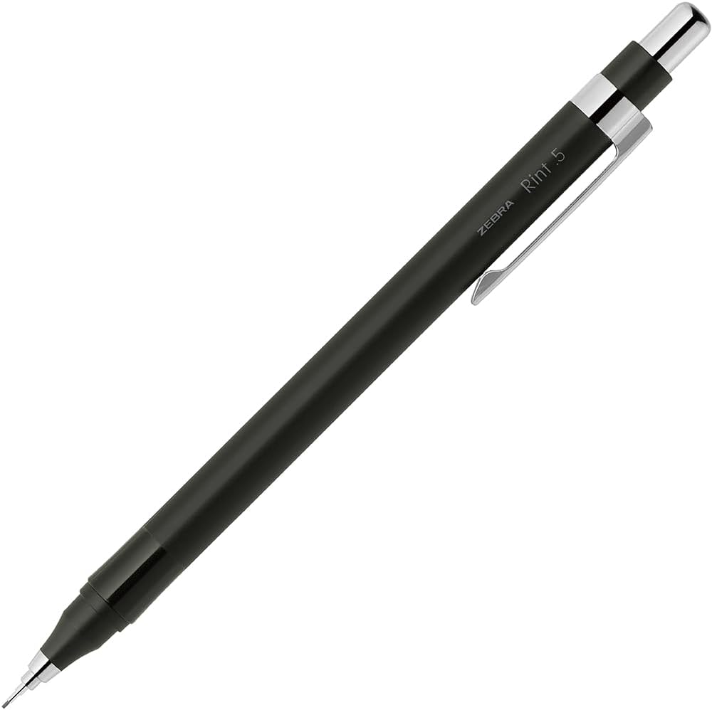リントシャープペン 0.5mm ブラック軸