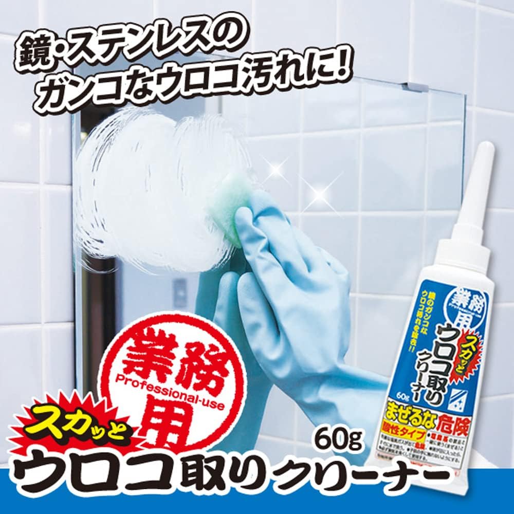 プロ用スカッとウロコ取りクリーナー 60g【アイメディア】