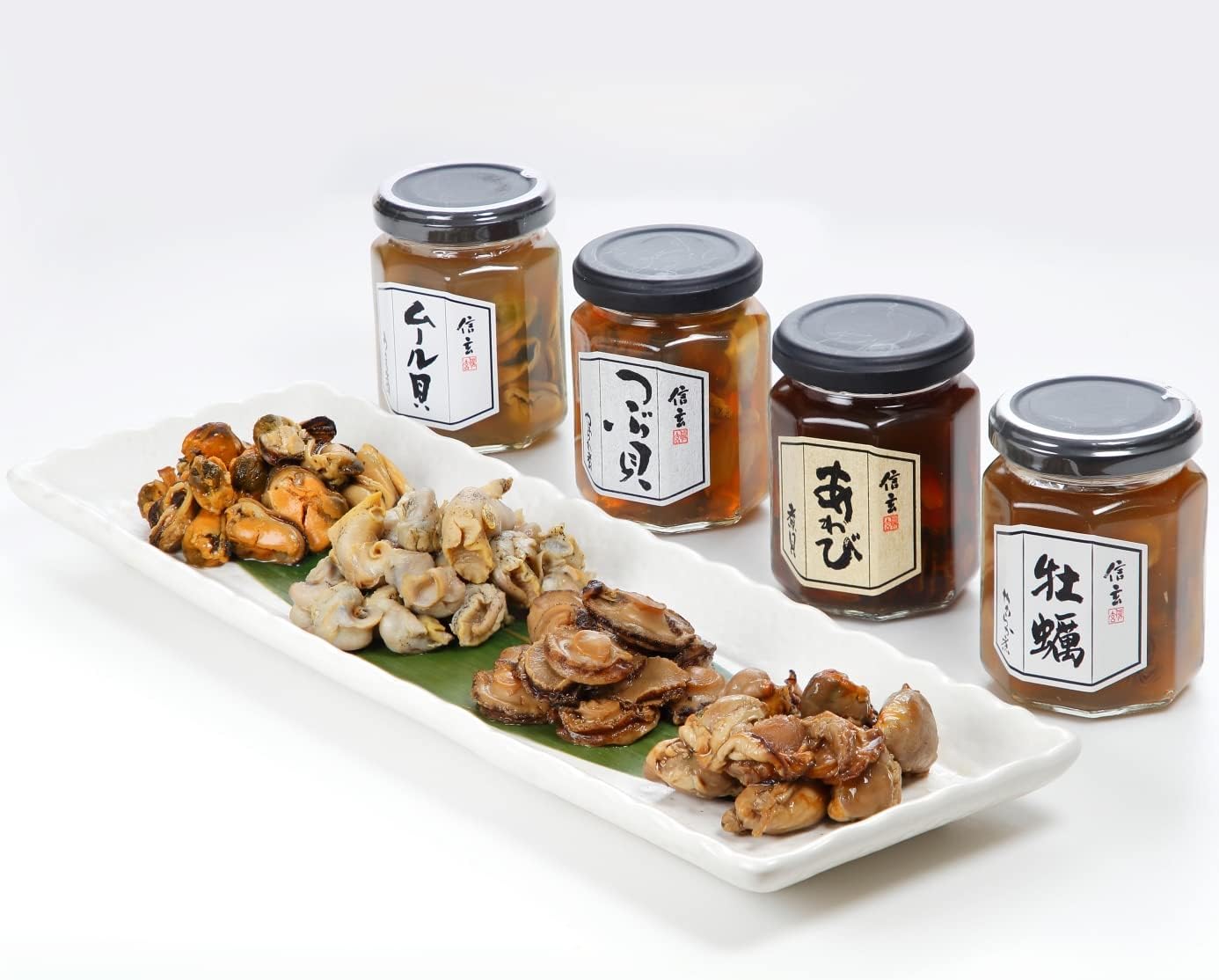 海鮮グルメギフトセット 信玄食品 煮貝4種詰合せ