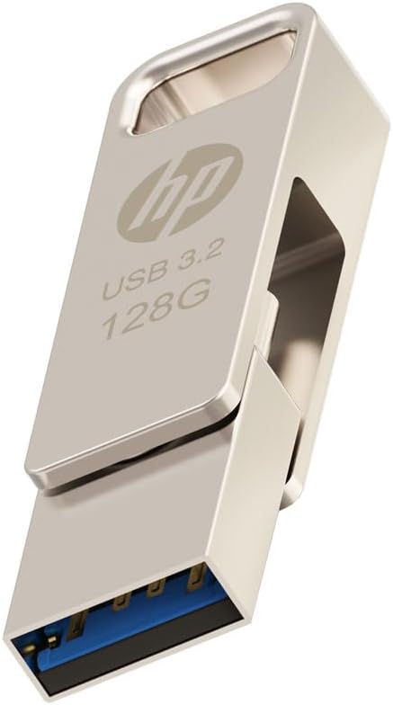 USBメモリ 128GB Type-C/A OTG USB 3.2 軽量合金製 高速100MB/s
