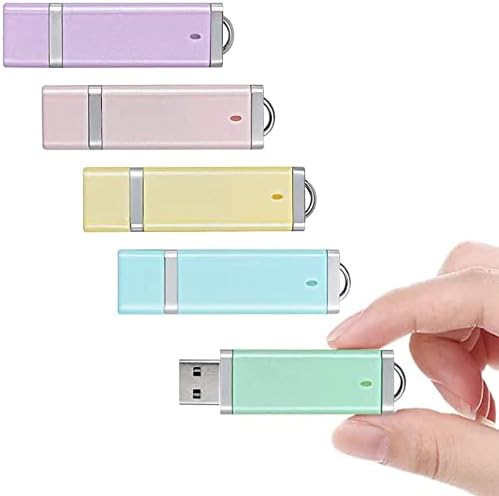 USBメモリ 1GB 5個セット キャップ式 軽量 超高速データ転送 Windows対応 五色展開