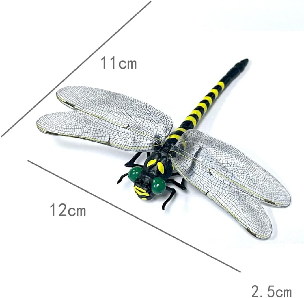 おにやんまフィギュア（本物サイズ・12cm）2匹入り｜PVC製虫除けストラップ