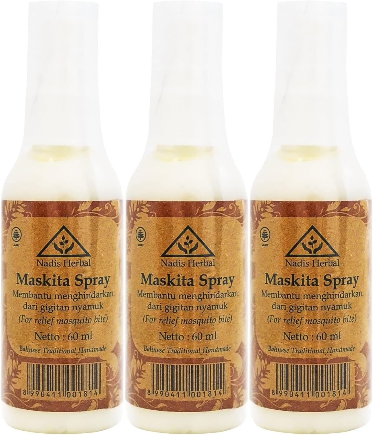 ナディスハーバル虫除けローション3個セット（60ml）