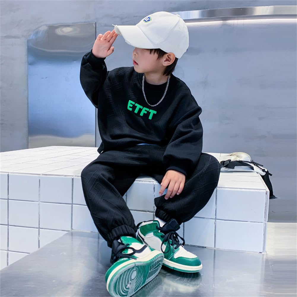 子供服 男の子 上下セット ジャージ トレーナー＆スポーツパンツ 春秋カジュアル