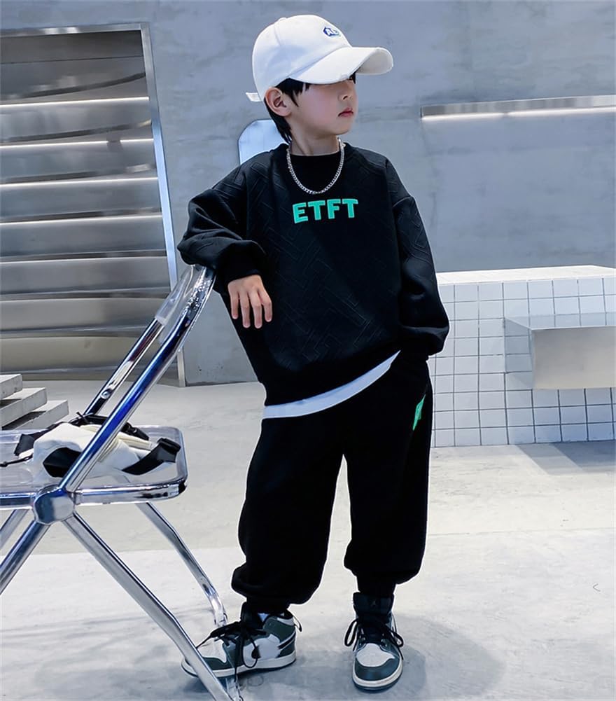 子供服 男の子 上下セット ジャージ トレーナー＆スポーツパンツ 春秋カジュアル