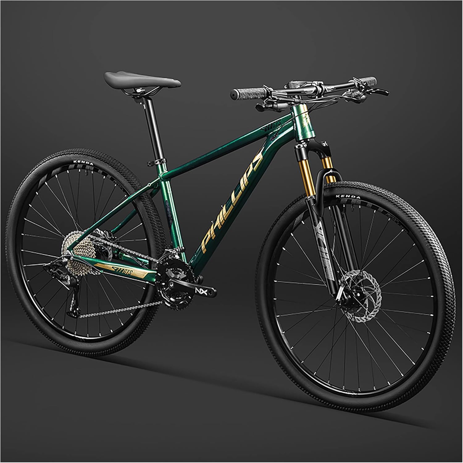 超軽量アルミフレームの27.5インチMTB - 33段変速、適応身長165-195cm