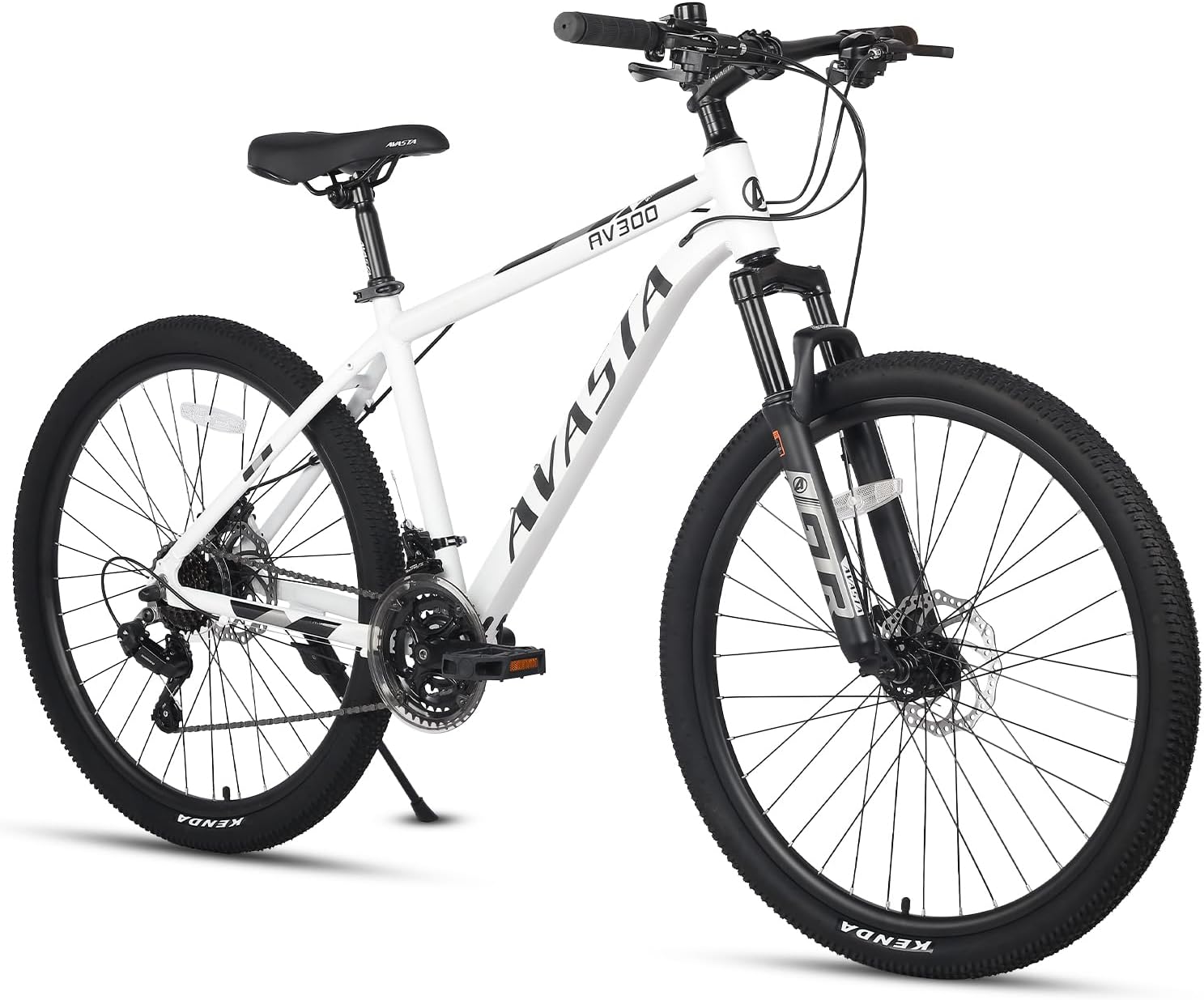 通勤通学用 軽量アルミフレーム MTBマウンテンバイク シマノ21段変速 26・27.5インチ 四色