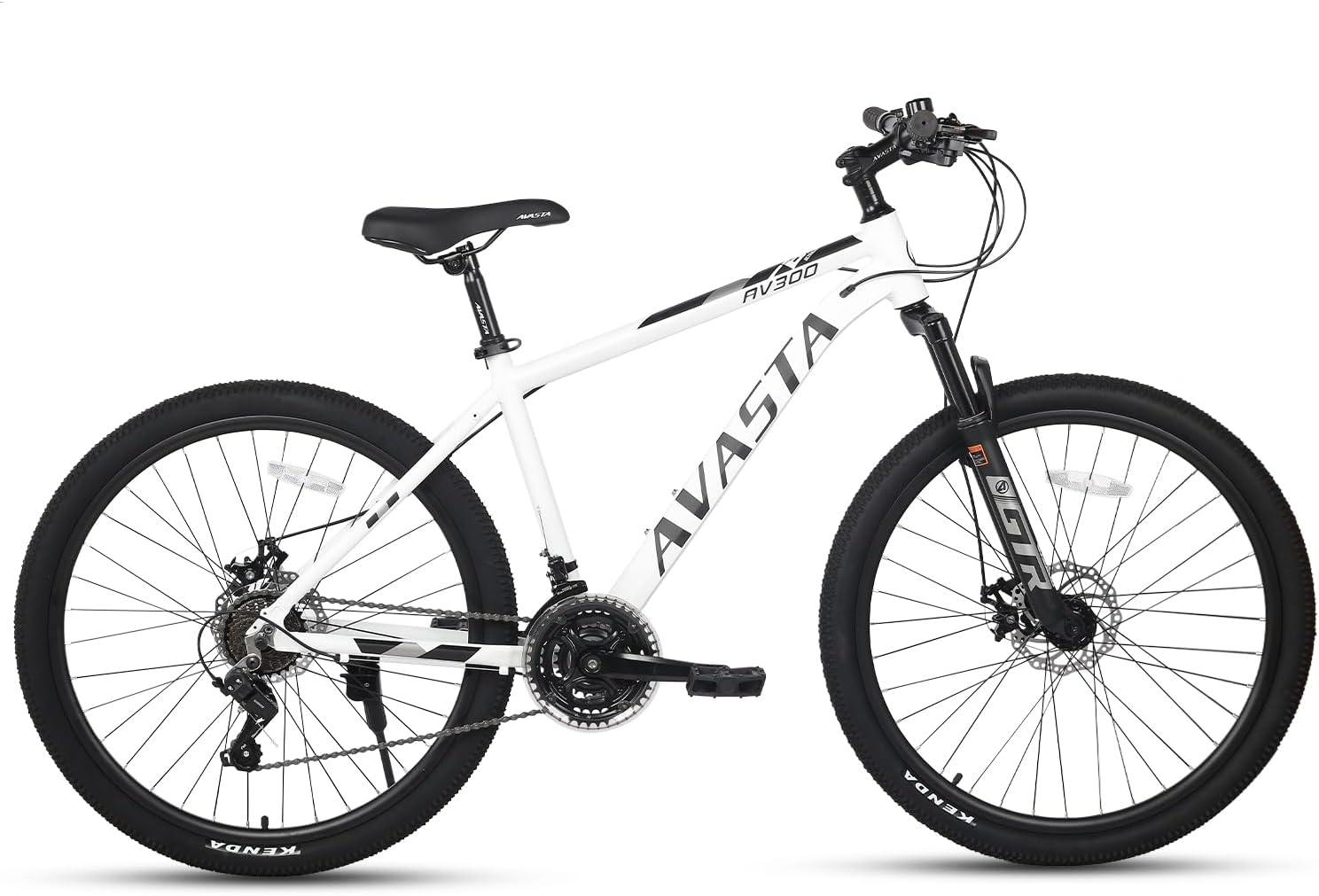 通勤通学用 軽量アルミフレーム MTBマウンテンバイク シマノ21段変速 26・27.5インチ 四色