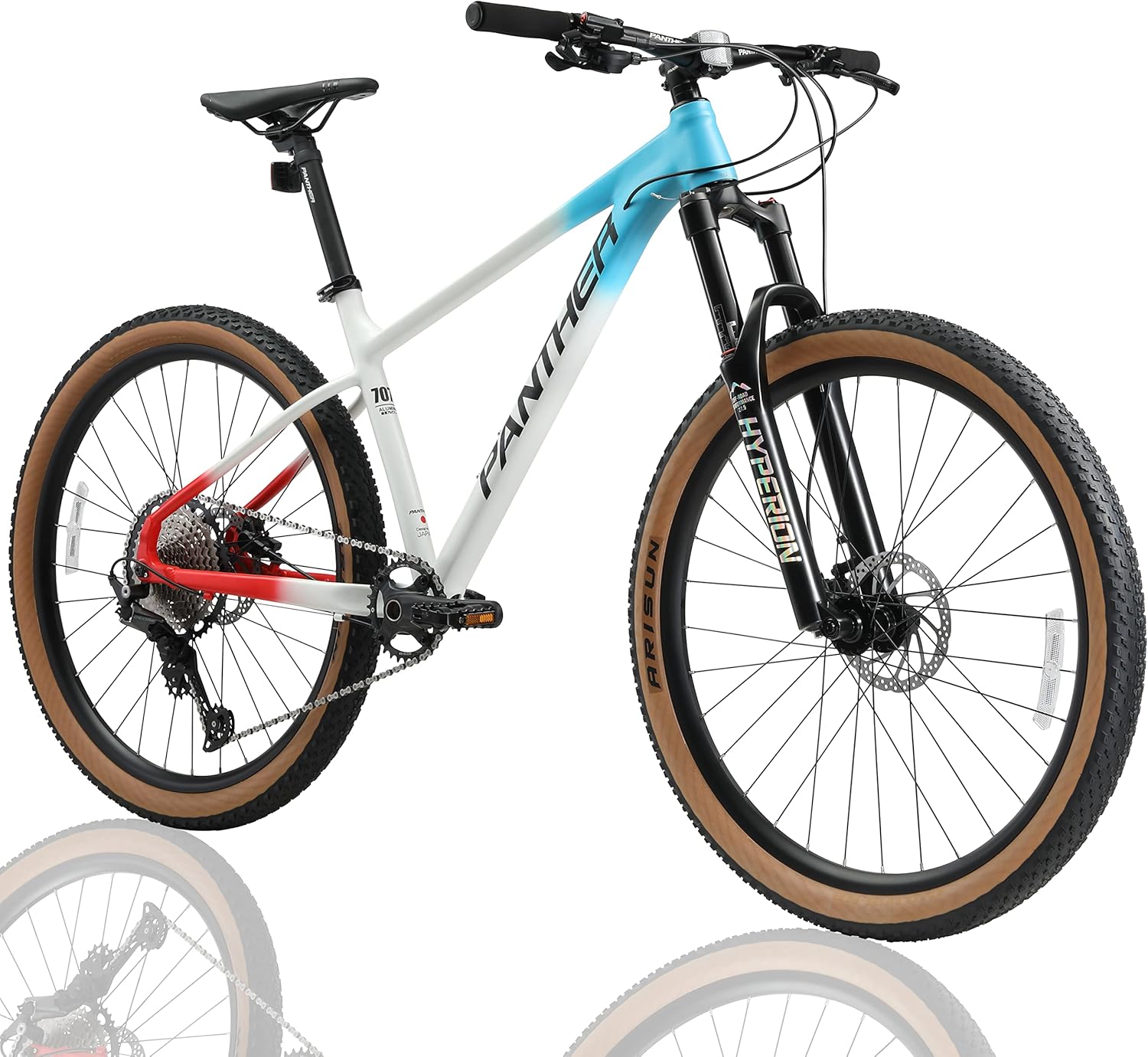 オフロード向け27.5インチ軽量アルミフレームMTB自転車（適応身長160cm以上）