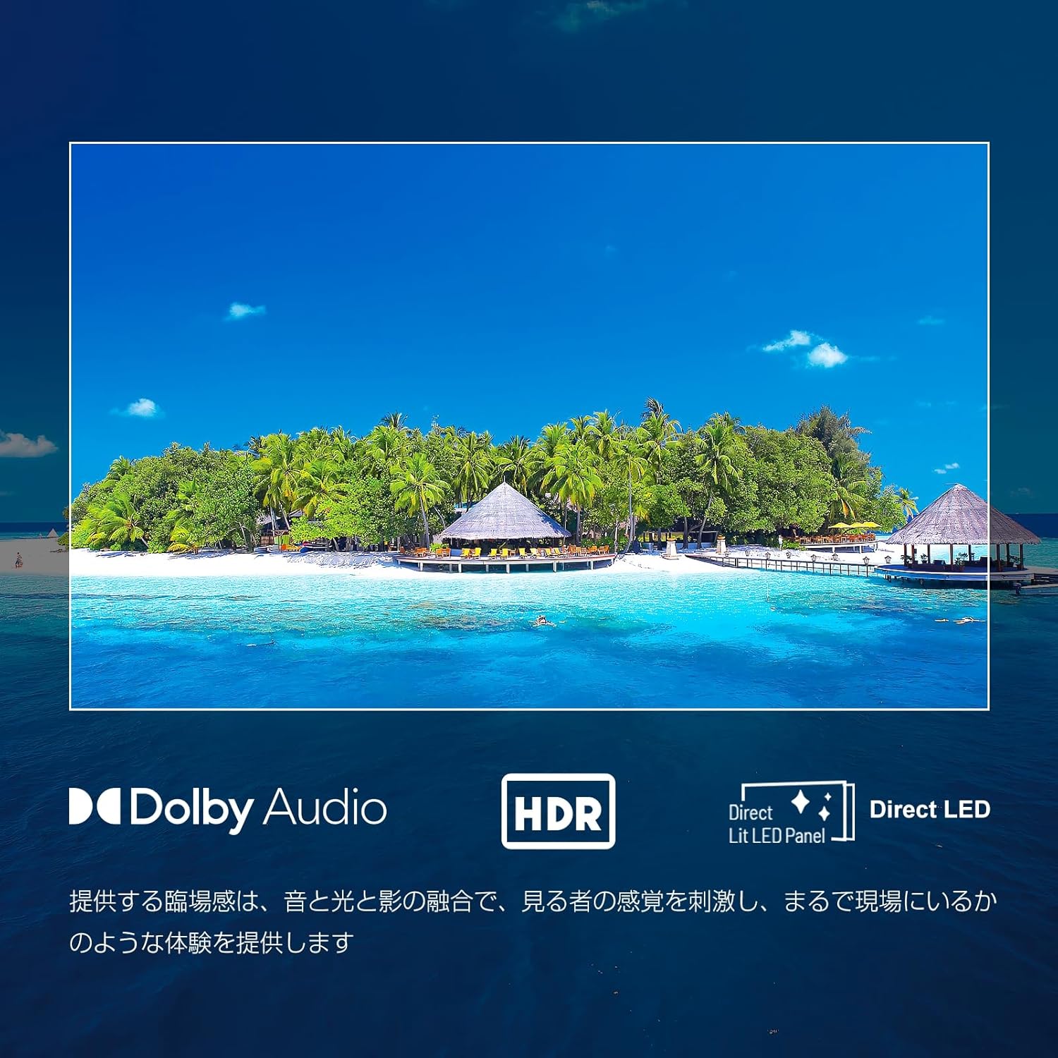 25型 フルハイビジョン 液晶テレビ スマート Google TV HDR対応 Dolby Audio 音声検索