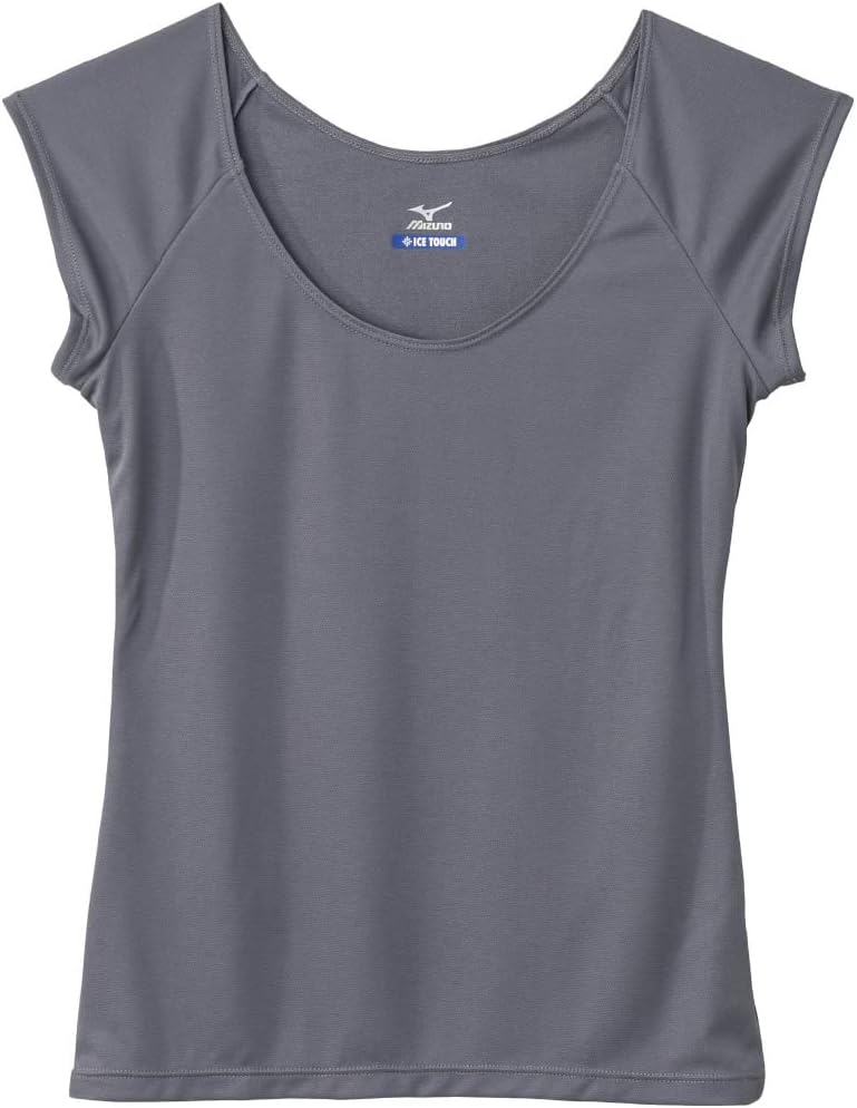 春夏向け クールインナー ミズノ アイスタッチ フレンチスリーブシャツ レディース 冷感 C2JAC311/C2JAA303
