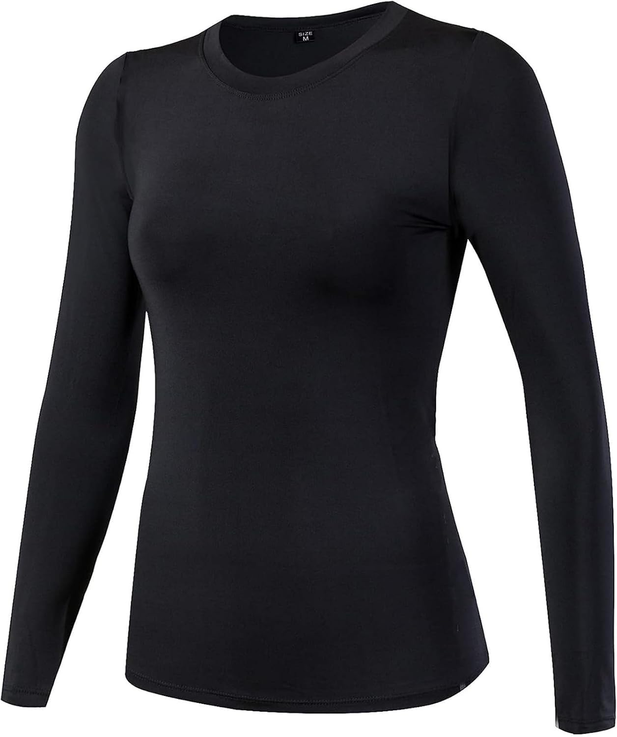 レディース 長袖 コンプレッションインナーシャツ UVカット・吸汗速乾 トレーニングウェア