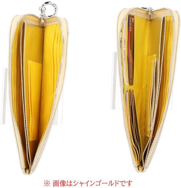 日本製山羊革のBejoueld L字ファスナー長財布 GS-574B