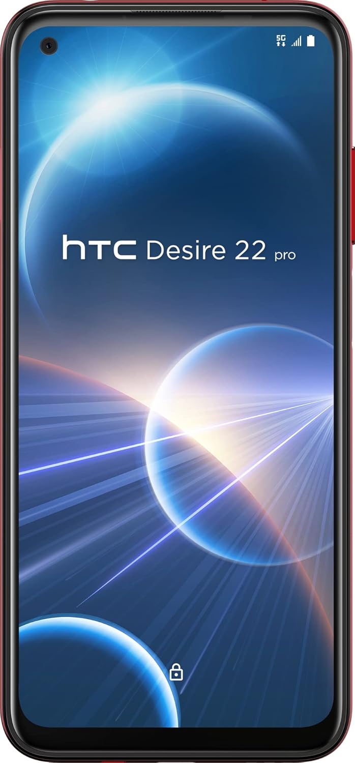 HTC Desire 22 Pro サルサ・レッド SIMフリースマートフォン