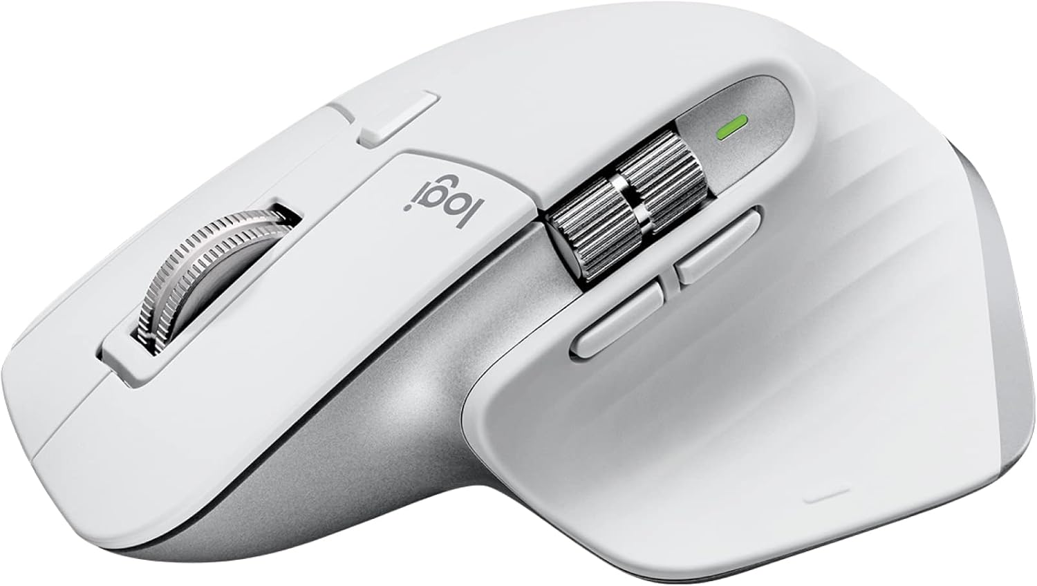 ロジクール MX MASTER3s 静音ワイヤレスマウス USB-C充電式 8000dpi ペイルグレー