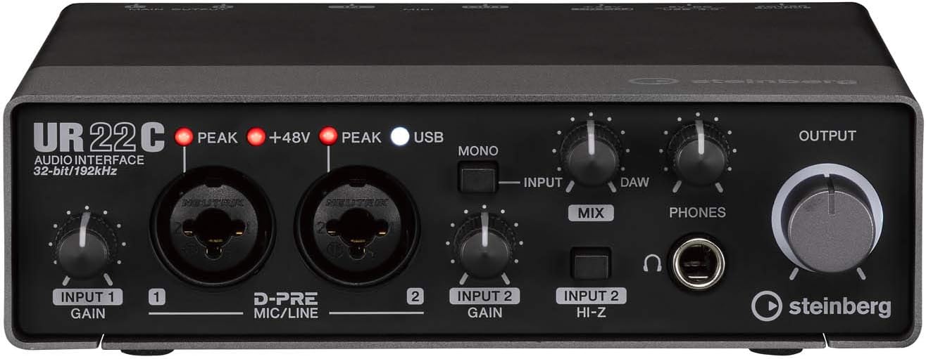 USB3.0オーディオインターフェイス Steinberg UR22C