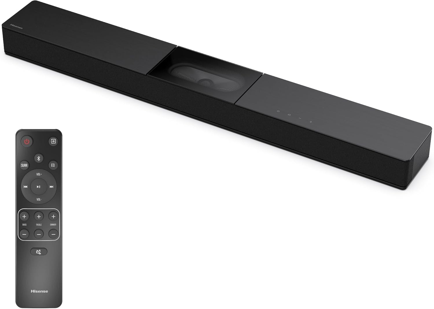 2024年モデル ハイセンス 2.1ch Bluetoothサウンドバー スピーカー ブラック