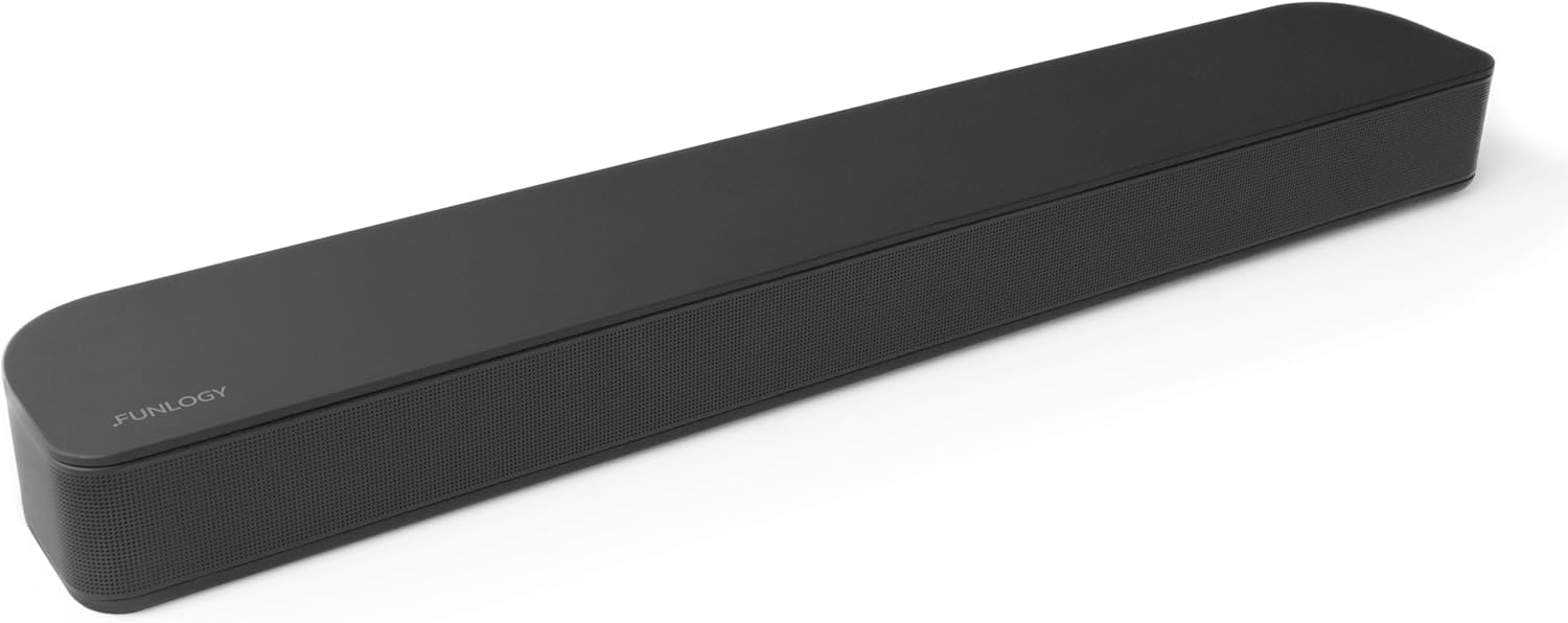 Bluetooth対応サウンドバー【VGP2024受賞】テレビ用・ワイヤレス・ARC対応 (ブラック)