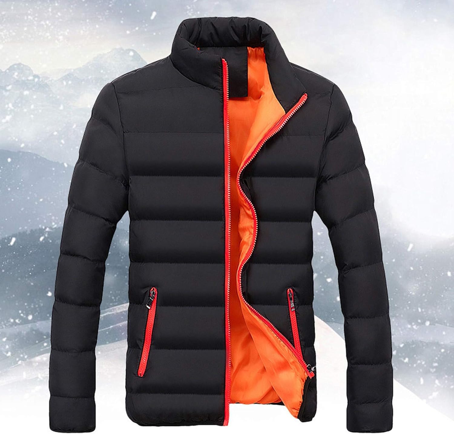 メンズ防風スプリングコート 大きいサイズ フード付きジャケット