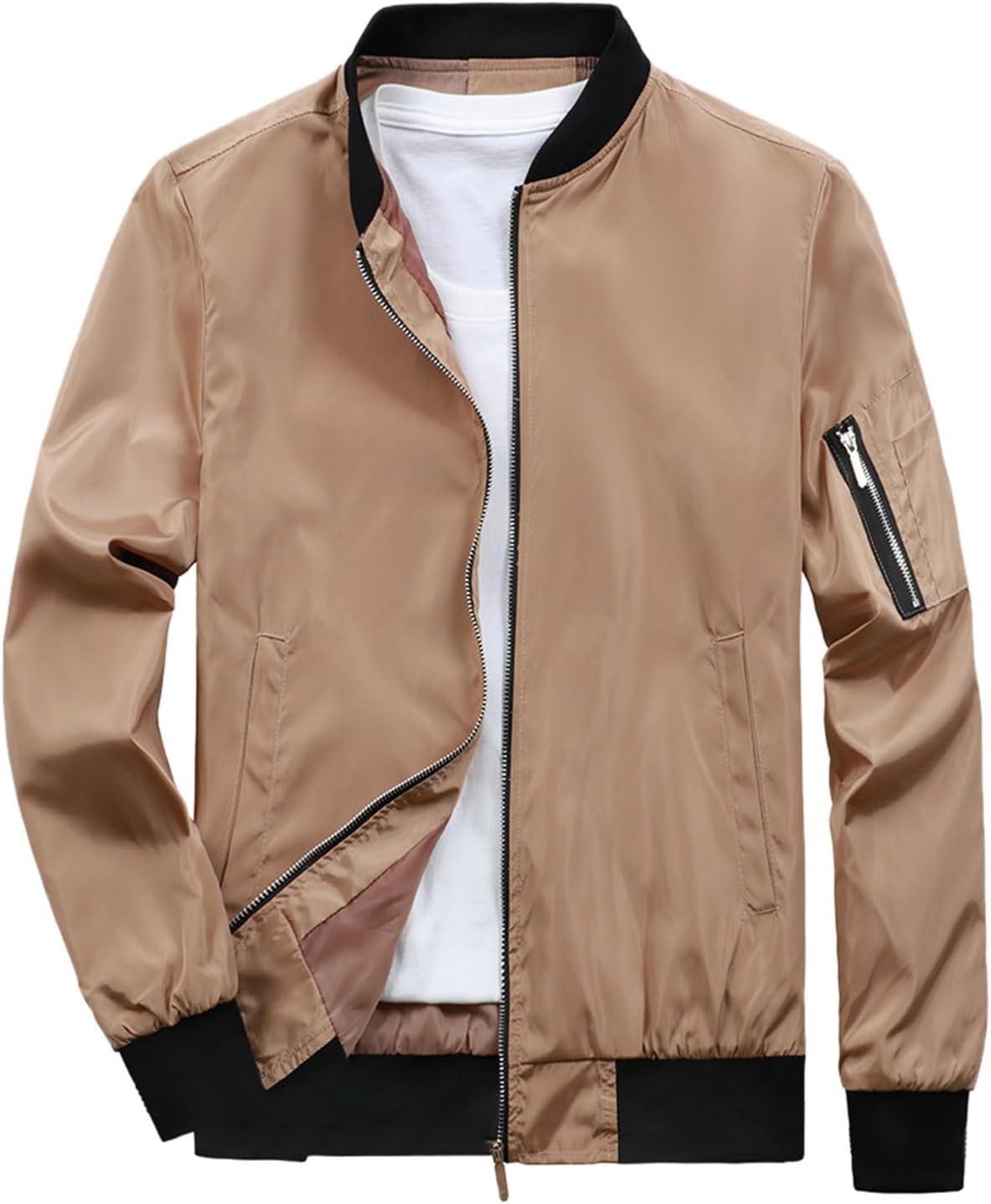 冬用 メンズ ライトダウンコート セットアップ マント付き ブラック