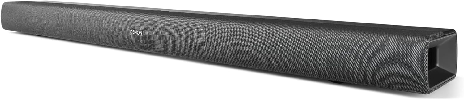 デノン サウンドバー Dolby Atmos対応 6スピーカー内蔵 テレビ用 ブラック