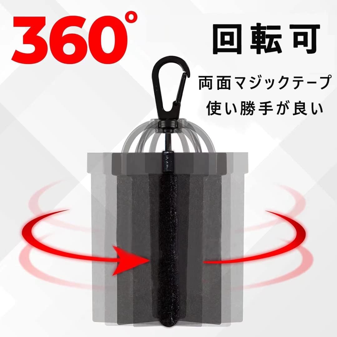 ゴルフ グローブ キーハンガー 2個セット｜耐久性の金属製ハンガー メンズ/レディース対応