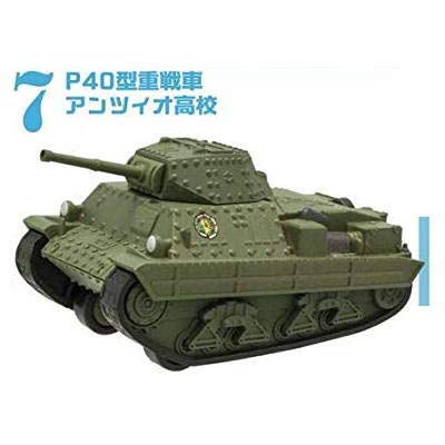 最終章 ガールズ＆パンツァー プルバックタンク アンツィオ高校 P40型重戦車