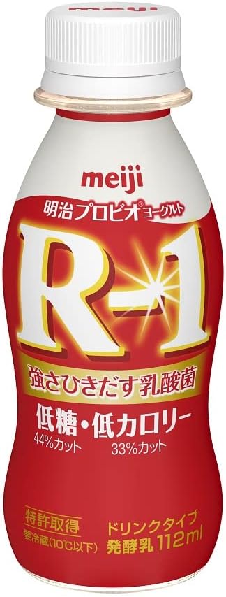 明治ヨーグルトR-1 ドリンクタイプ 低糖・低カロリー 112ml×48本