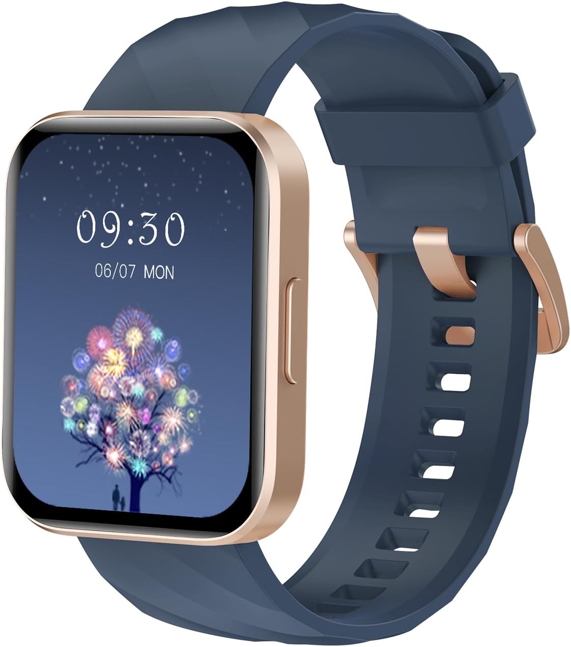 スマートウォッチ レディース メンズ 通話機能付き 1.85インチ大画面 100種類運動モード 生理周期管理 音楽制御 長持ちバッテリー 技適認証済み
