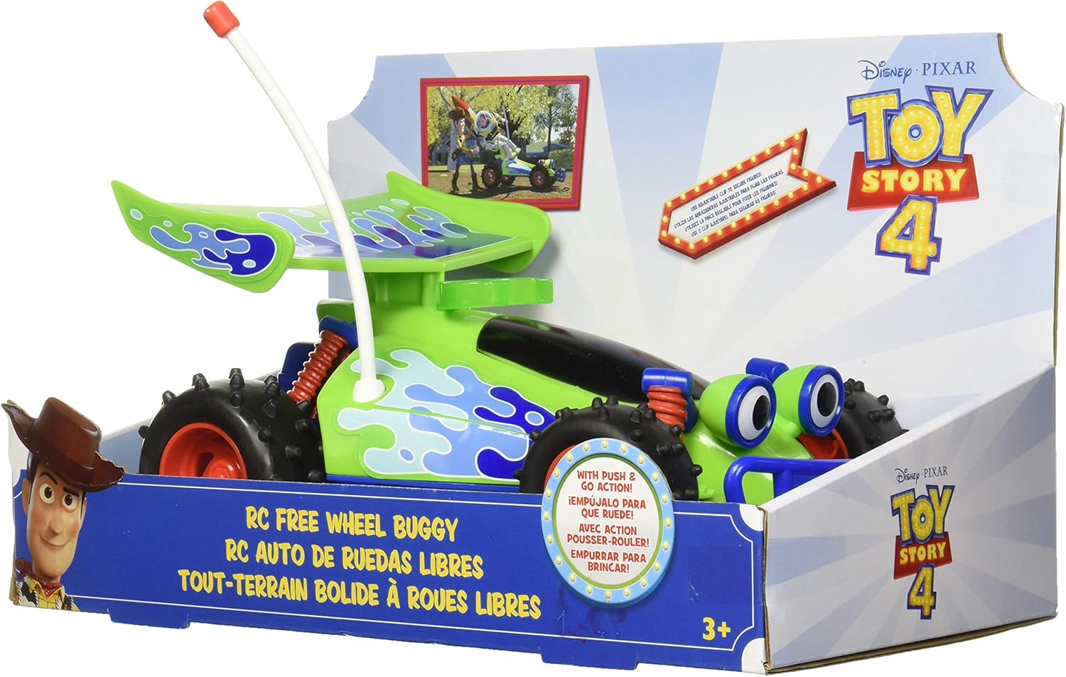 トイ・ストーリー4 フリーホイール バギーカー RC - ピクサー 人気フィギュア