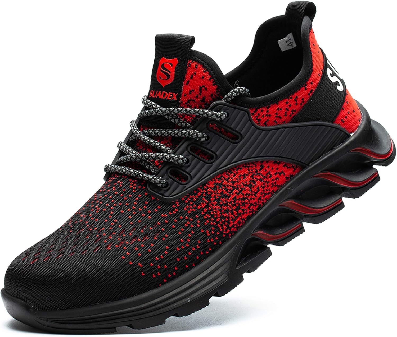 メンズ・レディース兼用 耐滑・通気性セーフティーシューズ 鋼先芯・釘踏み抜き防止