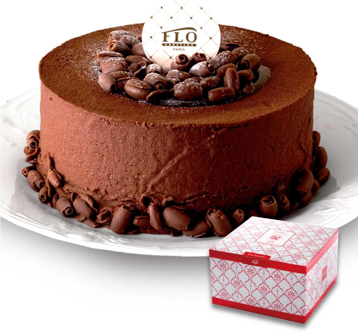 誕生日に最適なフランス仕込みショコラアメール冷凍ケーキ直径12cmギフト